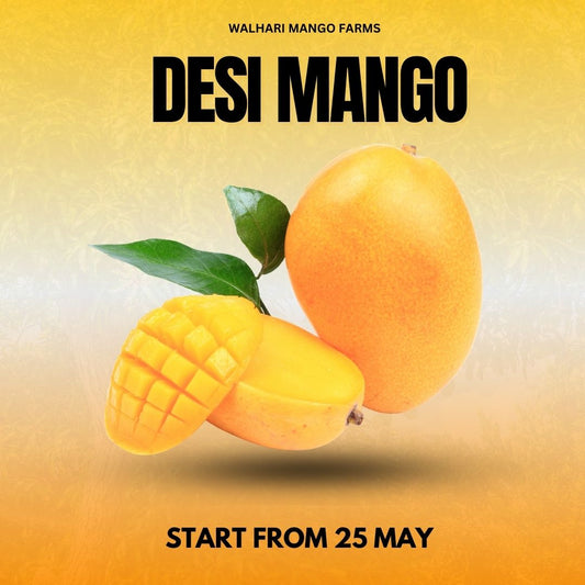Premium Desi Mango – (Naturally Grown & Juicy) - 6KG Box